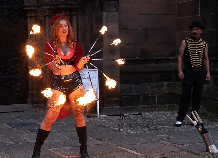 food festival performer