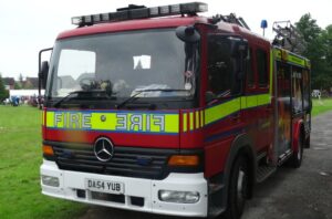 Fire crews tackle gas cylinder blaze in Nantwich garden