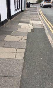 hospital street cracked slabs and repairs