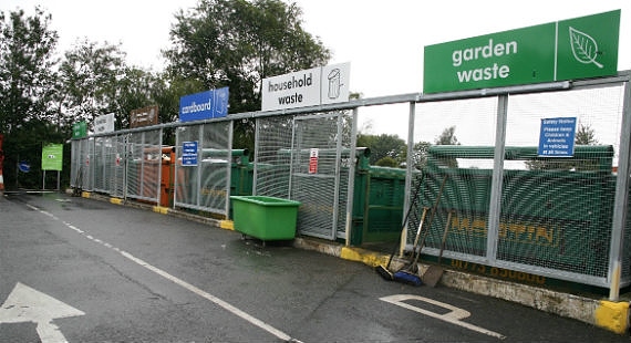 household waste recycling centres Cheshire East Council