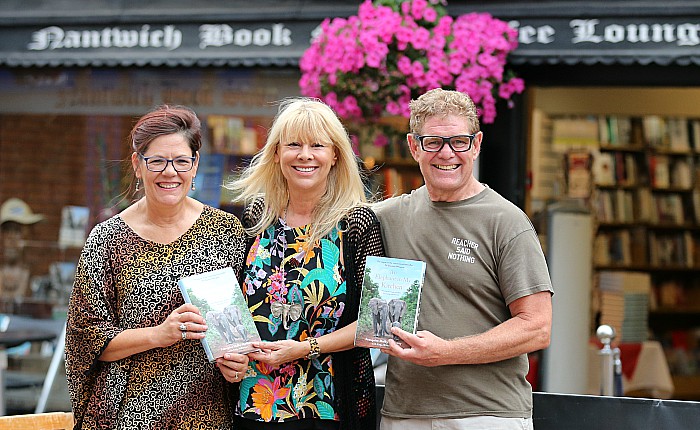 Elephant book - l-r Denise Lawson, Françoise Malby-Anthony, Steve Lawson