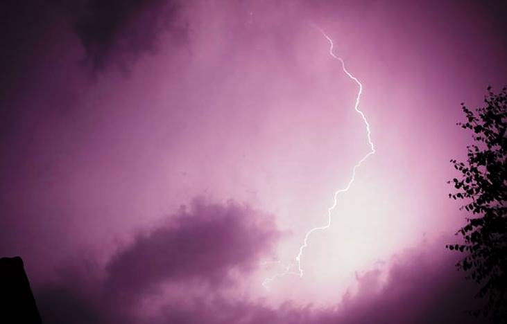 lightning and thunderstorm, pic by Helen Williams Photography