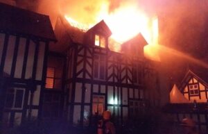 19th century mansion near Nantwich badly damaged in fire