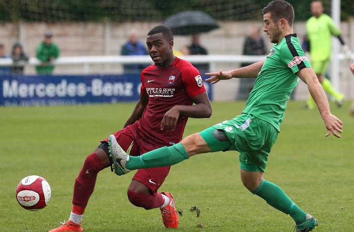 matt bell challenges for nantwich v nuneaton