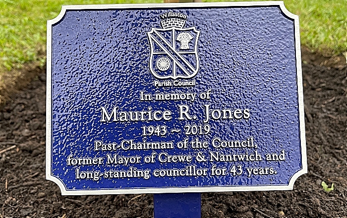 maurice jones plaque