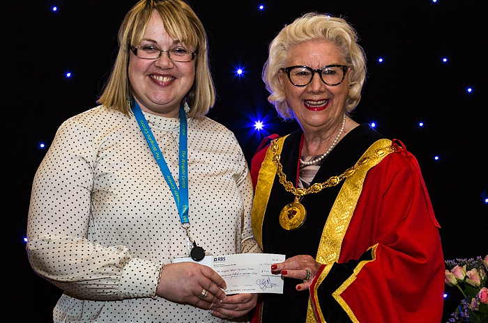 mayor's charity cheque 1