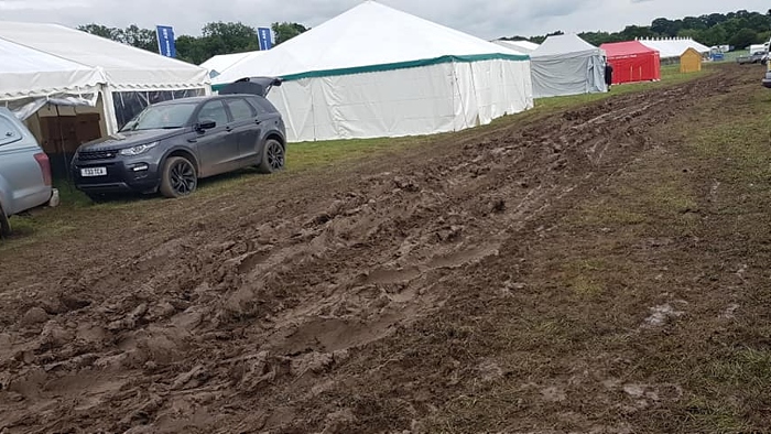 mud bath - nantwich show cancelled