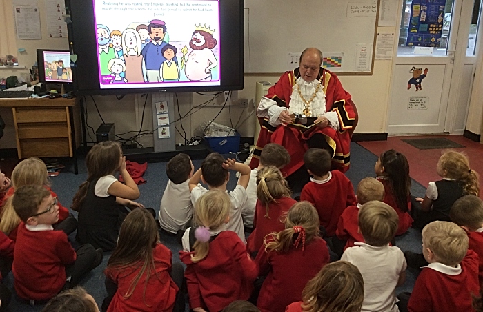 mystery reader - david marren mayor at shavington