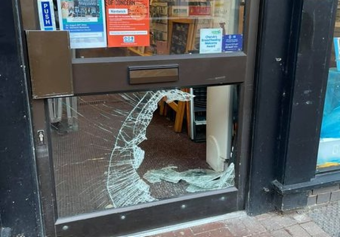 nantwich bookshop break in