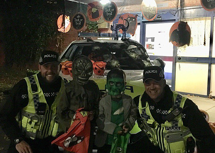 nantwich police - Halloween