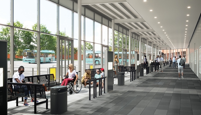 new bus station visual royal arcade plans