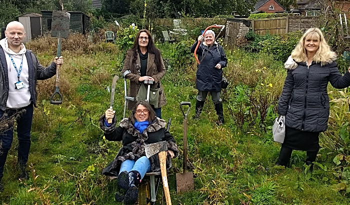 new community garden in Nantwich