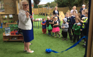 Nantwich Primary Academy celebrates new Early Years outdoor facility