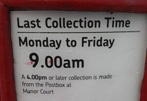 Royal Mail defends collection time changes in Nantwich