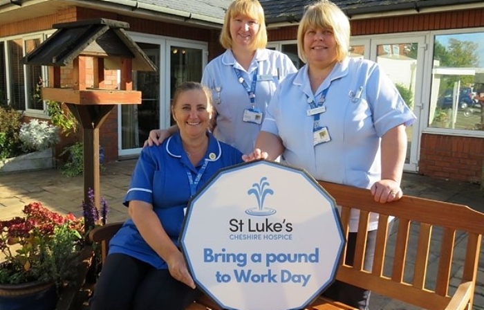 pound to work day st lukes hospice