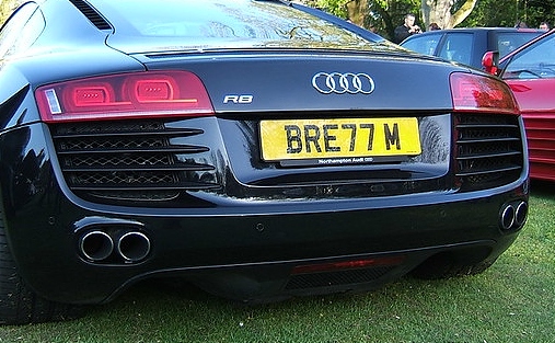 private reg plate - pic under licence by The Plate Market