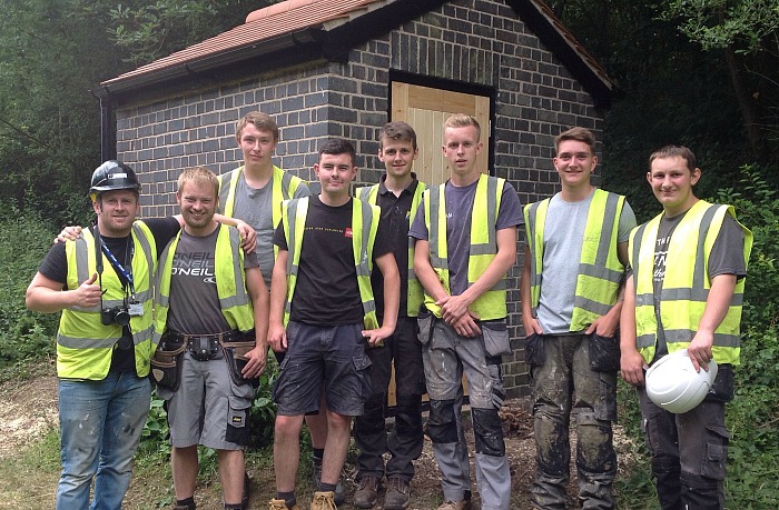 reaseheath students revamp canal side building for SUMBA 6