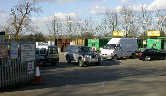 recycling centre (creative commons pic by Kokai on geograph.org.uk)