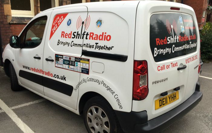 redshift radio van