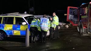 Man rescued from water after River Weaver bursts banks in Nantwich