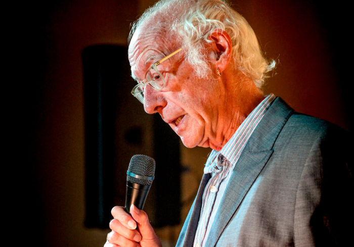 roger mcgough poet at words and music festival