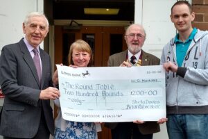 Crewe & Nantwich Round Table boosted by £200 Willaston donation