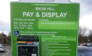 “Free after 3pm” parking on Snow Hill in Nantwich stays, council says