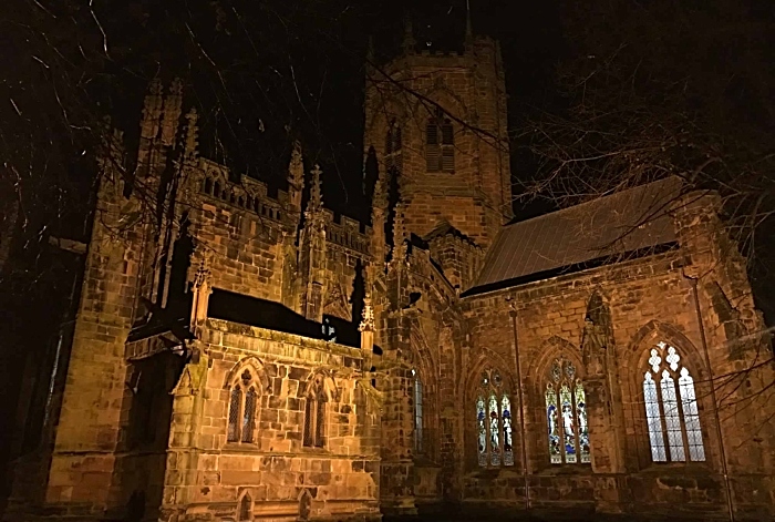 st mary's church in nantwich