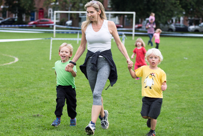 stapeley pear tree pupils pound the park