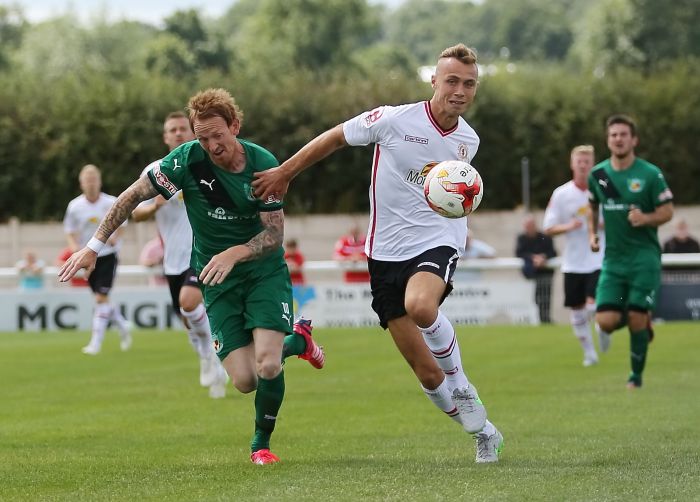 steve jones and george ray, Nantwich v Crewe