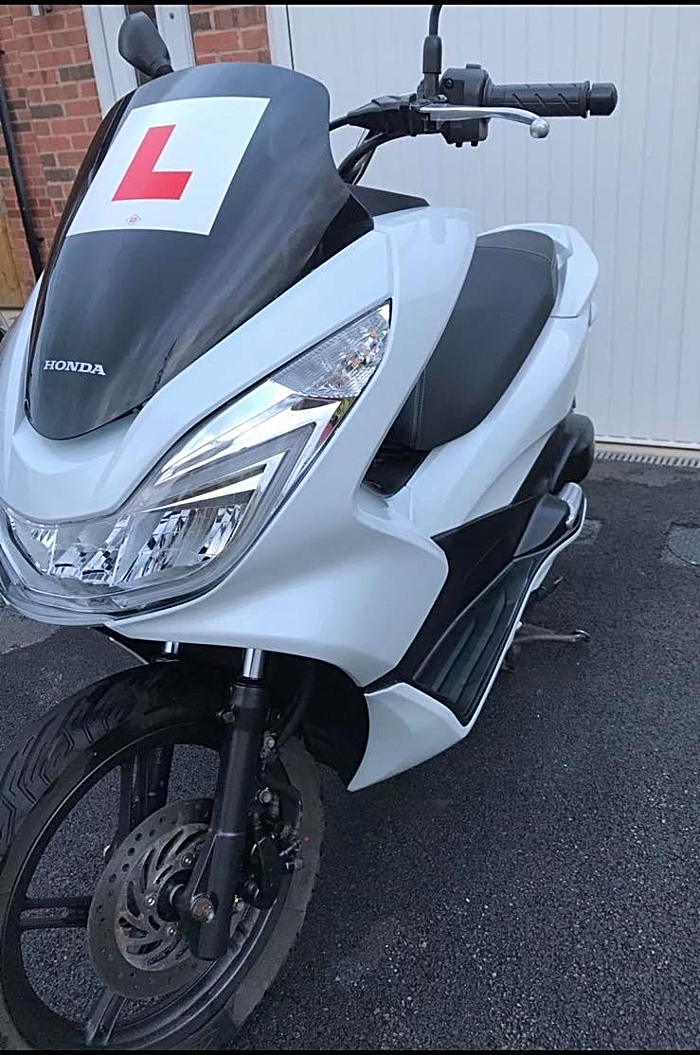 stolen motorbike in Arnold Street Nantwich