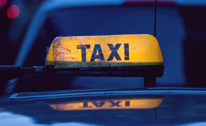 taxi sign, pic creative commons by Brad Hammonds