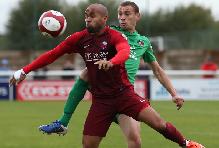 theo stair for nantwich v nuneaton