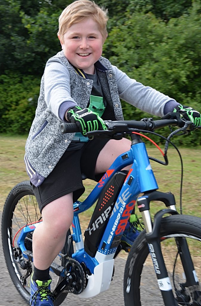 thomas robinson with electric bike