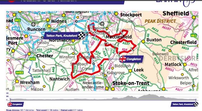 tour of britain cheshire east stage