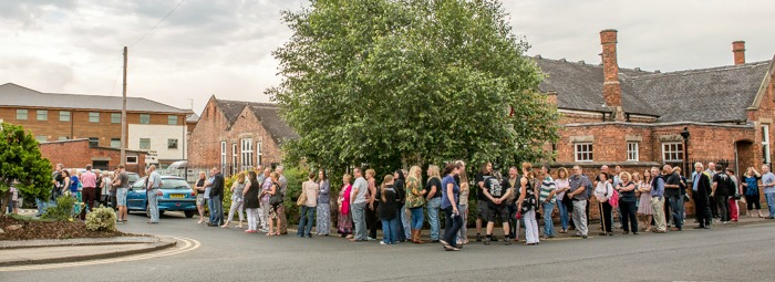 toyah willcox concert queue