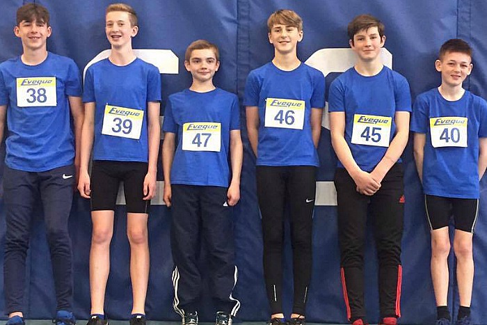 u13 boys cheshire uk sportshall finals