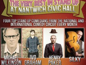 Review: Four top comedians deliver at Nantwich Civic Stand Up