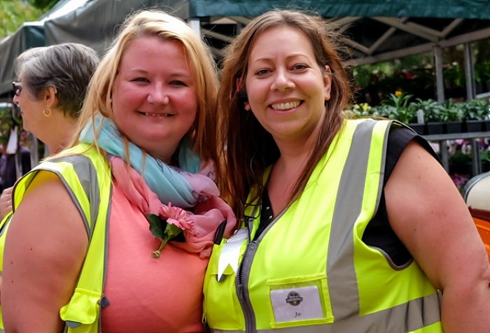 volunteers food festival