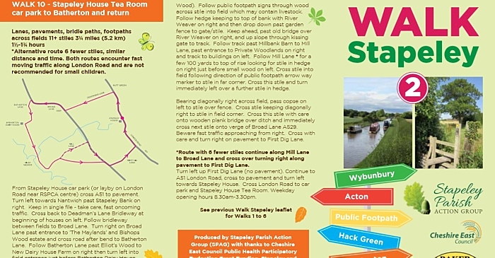 walk stapeley leaflet