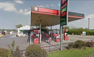 cash machine raid - wardle service station - pic by google street maps