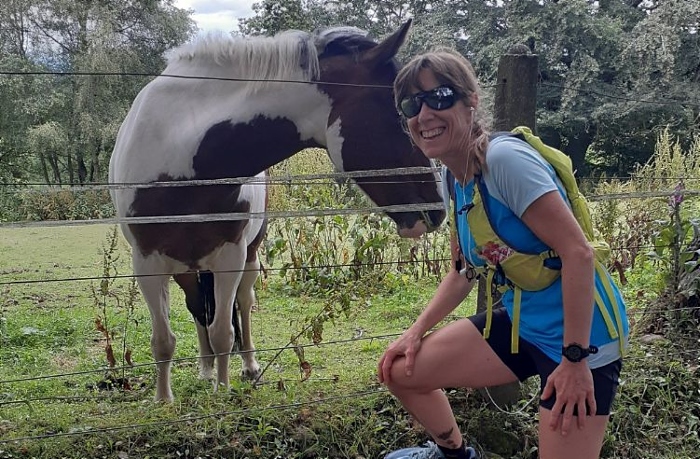 wildlife - Lidia training for ultra marathon