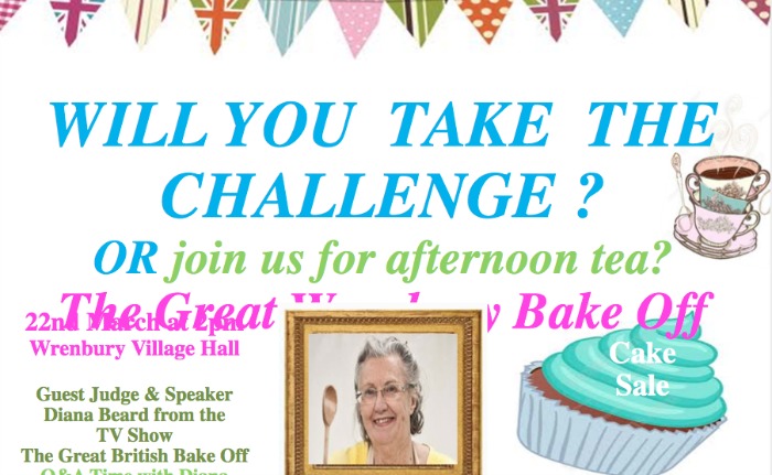 wrenbury bake off challenge